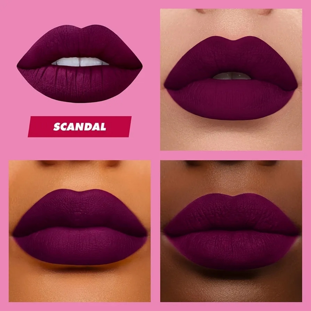 Lime Crime - Velvetines Liquid Matte Lipstick - Scandal - Picture 3 of 7